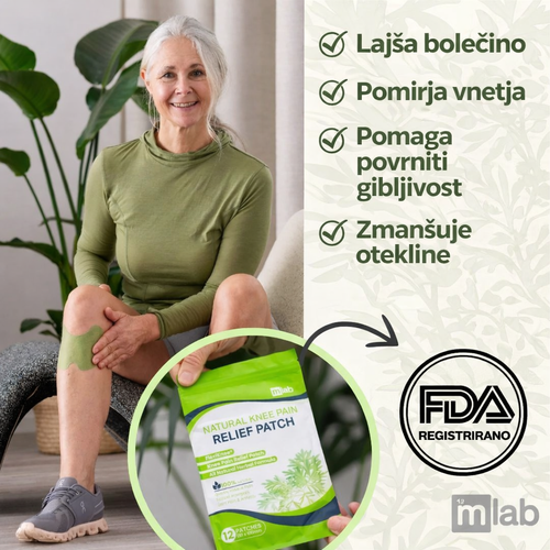 FlexiKnee™️ – Naravni obliži za lajšanje bolečin v kolenih