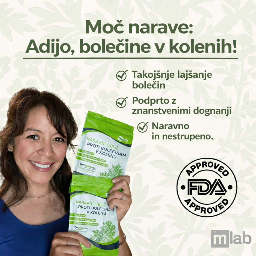 FlexiKnee™️ – Naravni obliži za lajšanje bolečin v kolenih